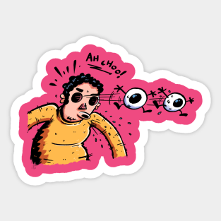 Achoo again Sticker